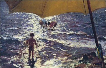 midi à valence plage 1904 Peinture à l'huile